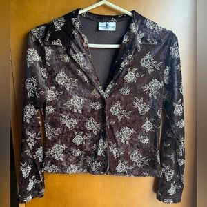 Morgan Sport x-small button up blouse